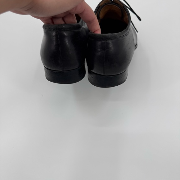 Magnanni Federico Modern CapToe Oxford 9.5 D Black‎ Leather Derby Shoes Spain main image 7